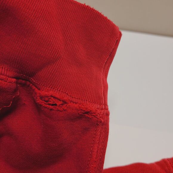 Vintage Polo Ralph Lauren Sweatshirt Men's Small Red Crewneck Pony Logo 90's - Picture 5 of 7